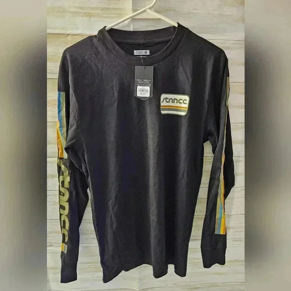 Stance long-sleeved black size medium shirt - Picture 7 of 8